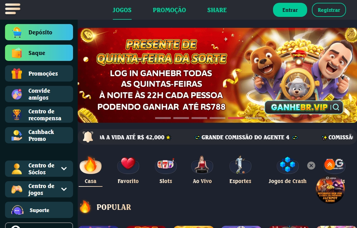 GanheBR Casino